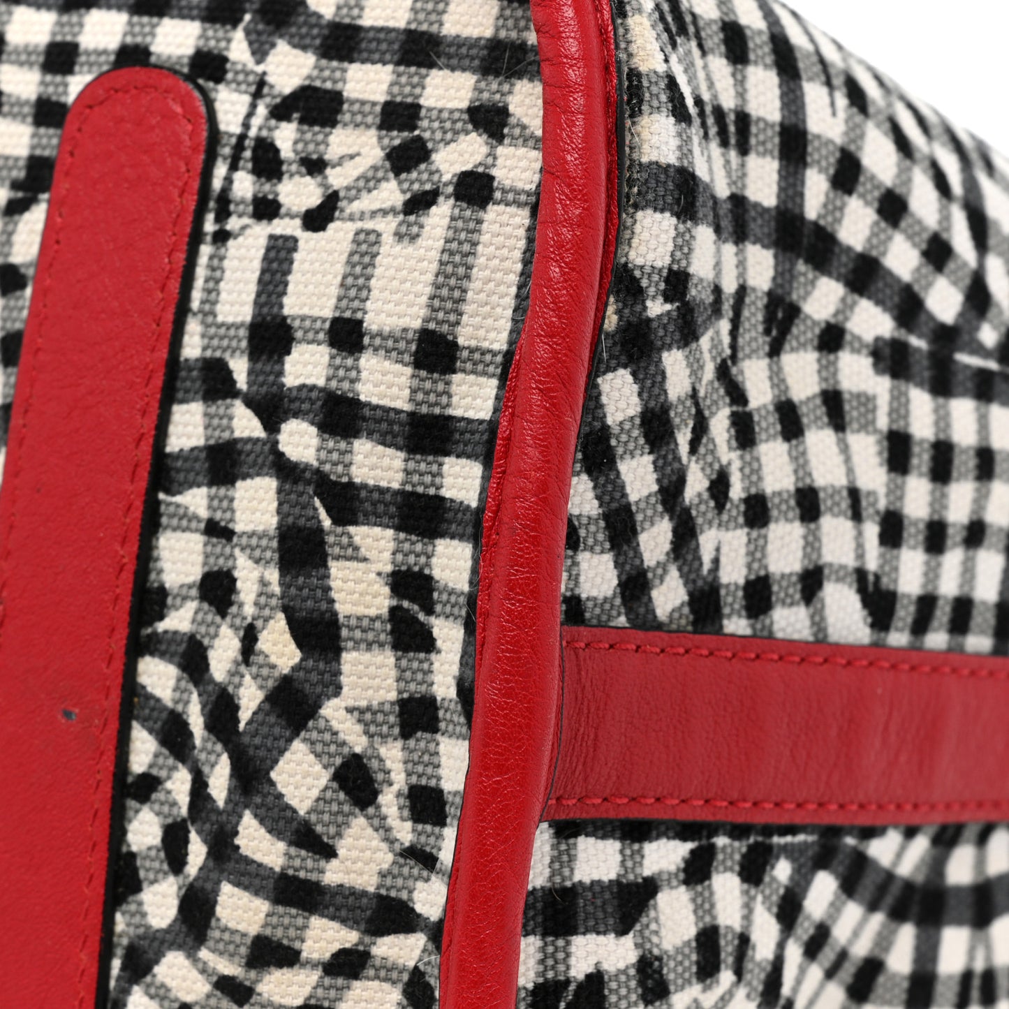 Visetos Large Liz Reversible Shopper Tote Ruby Red