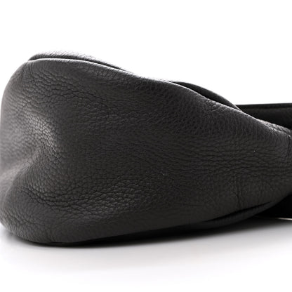 The Row Deerskin Small Slouchy Banana Bag Espresso 9 of 10