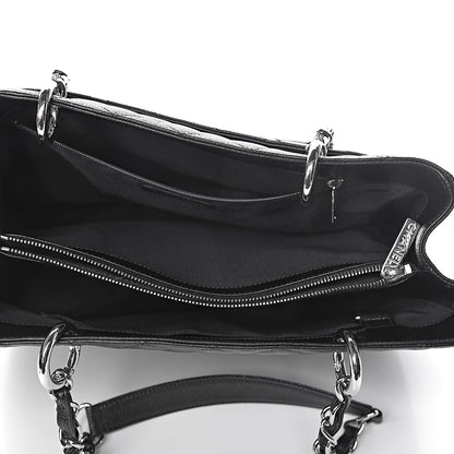Chanel Caviar Quilted Grand Shopping Tote GST Black 5 of 10