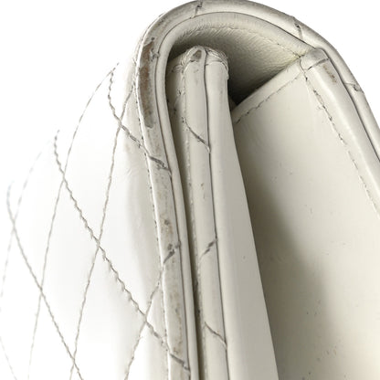 Chanel Glazed Calfskin Quilted Small Flap White 12 of 19