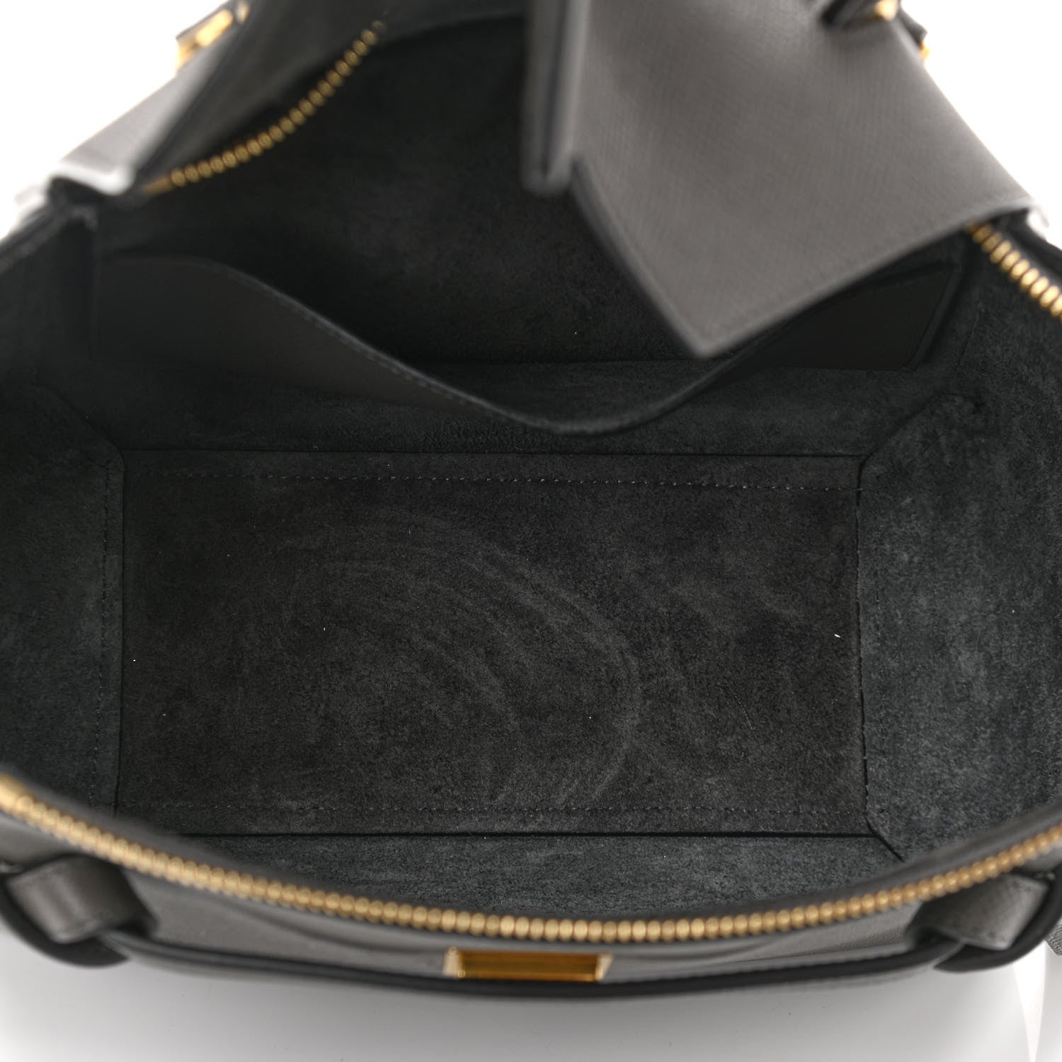 Celine Baby Grained Calfskin Micro Belt Bag Grey 5 of 9