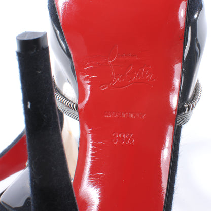 Christian Louboutin Plastic Zipper 120 Heels 39.5 6 of 6