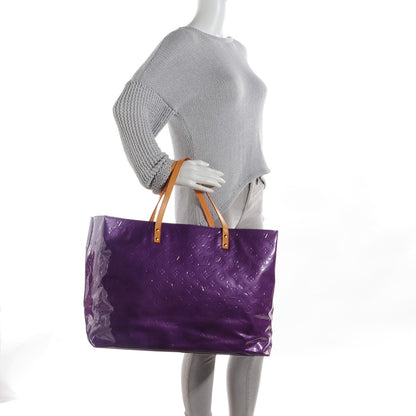 Louis Vuitton Vernis Reade GM Purple 2 of 7