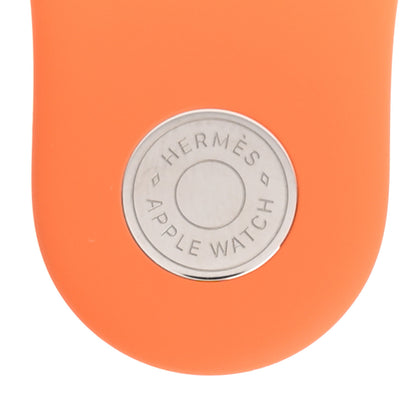 Hermes Silicone 42mm Apple Sports Watch Single Tour Band S/M Orange 5 of 5