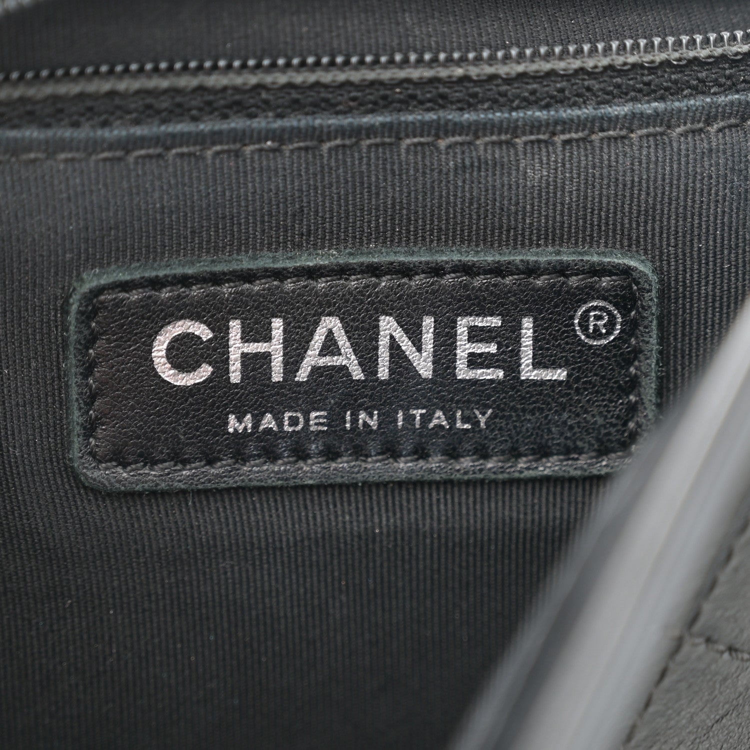 Chanel Calfskin Stitched Ring My Bag Flap Crossbody Bag Black 6 of 11