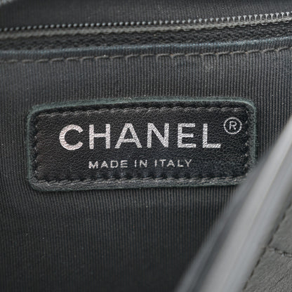 Chanel Calfskin Stitched Ring My Bag Flap Crossbody Bag Black 6 of 11