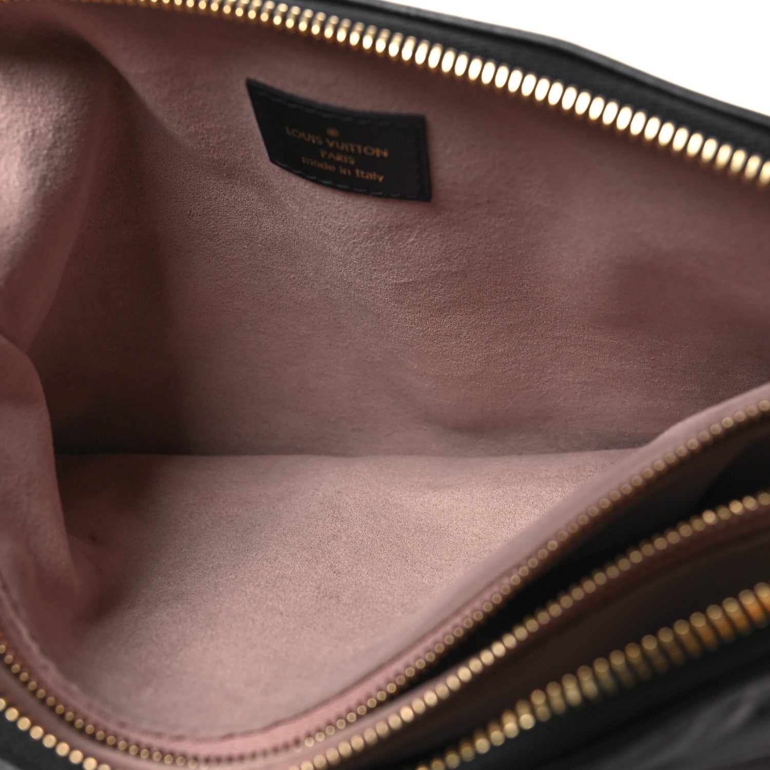 Louis Vuitton Lambskin Embossed Monogram Coussin PM Black 5 of 11