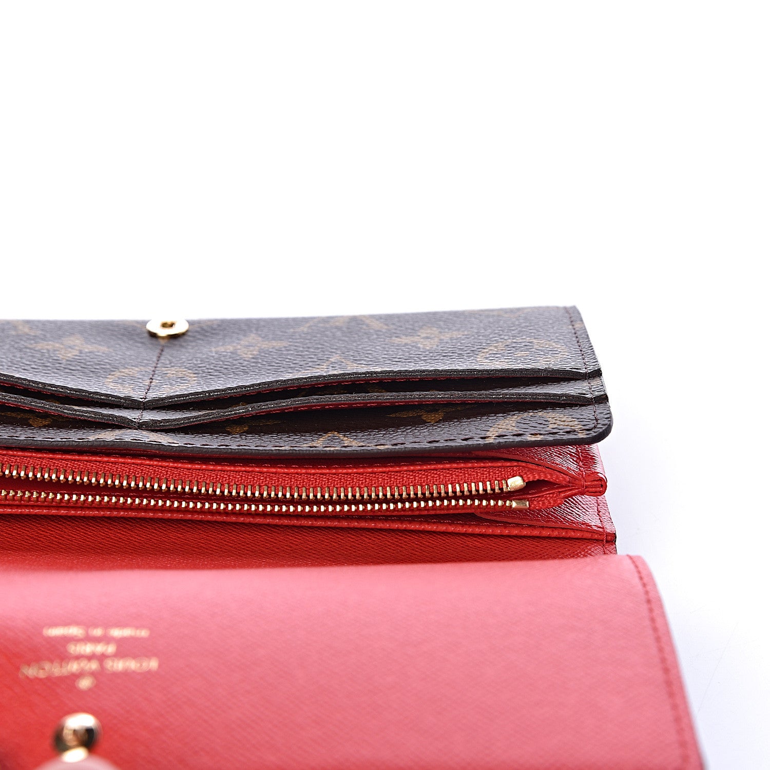 Louis Vuitton Monogram 2017 Christmas Animation Sarah Wallet 7 of 9