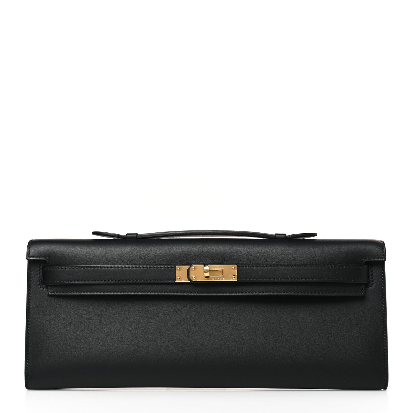 Swift Kelly Cut Clutch Pochette Black