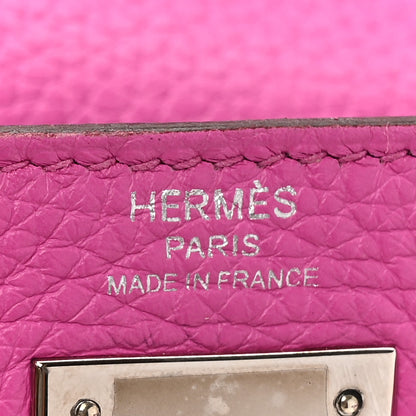 Hermes Taurillon Clemence Kelly Retourne 28 Magnolia 6 of 14