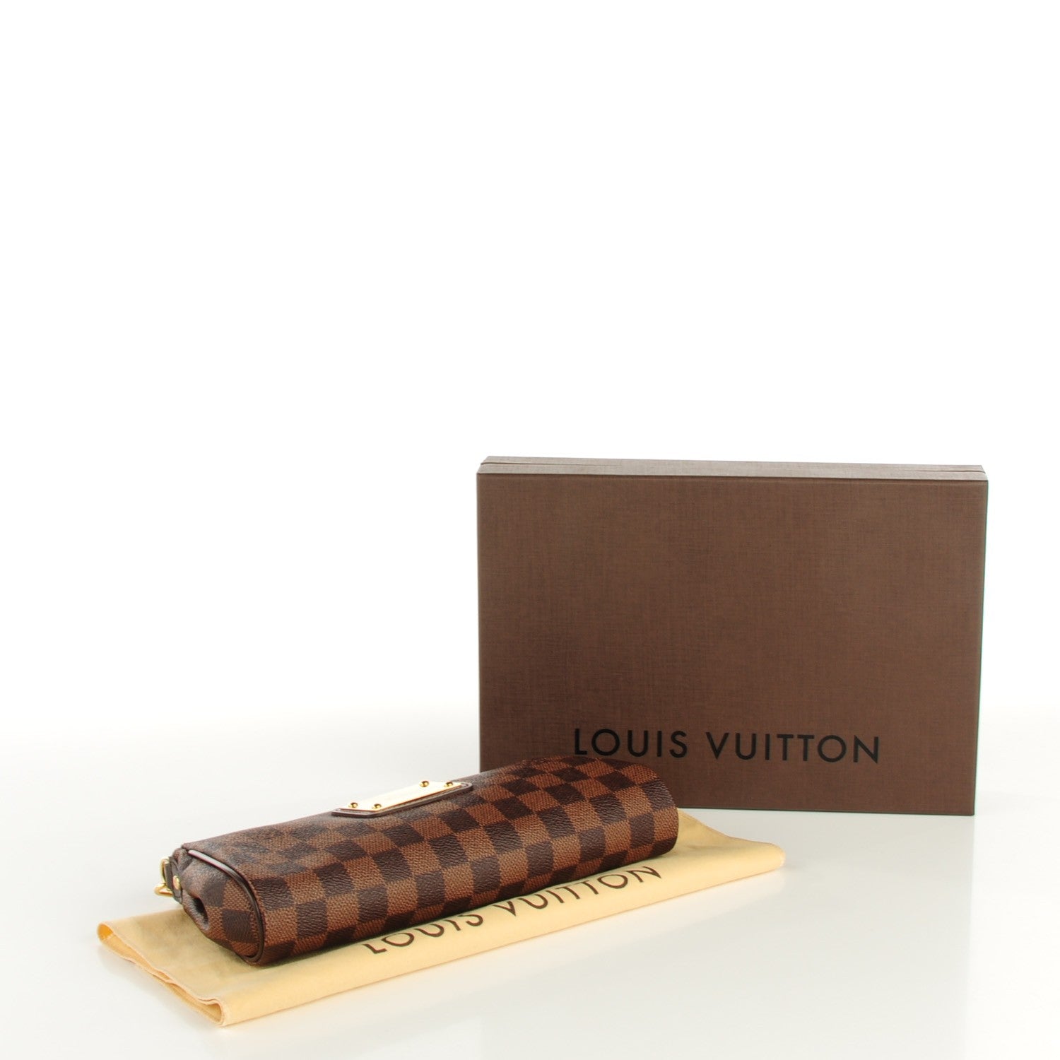 Louis Vuitton Damier Ebene Eva Clutch 5 of 7
