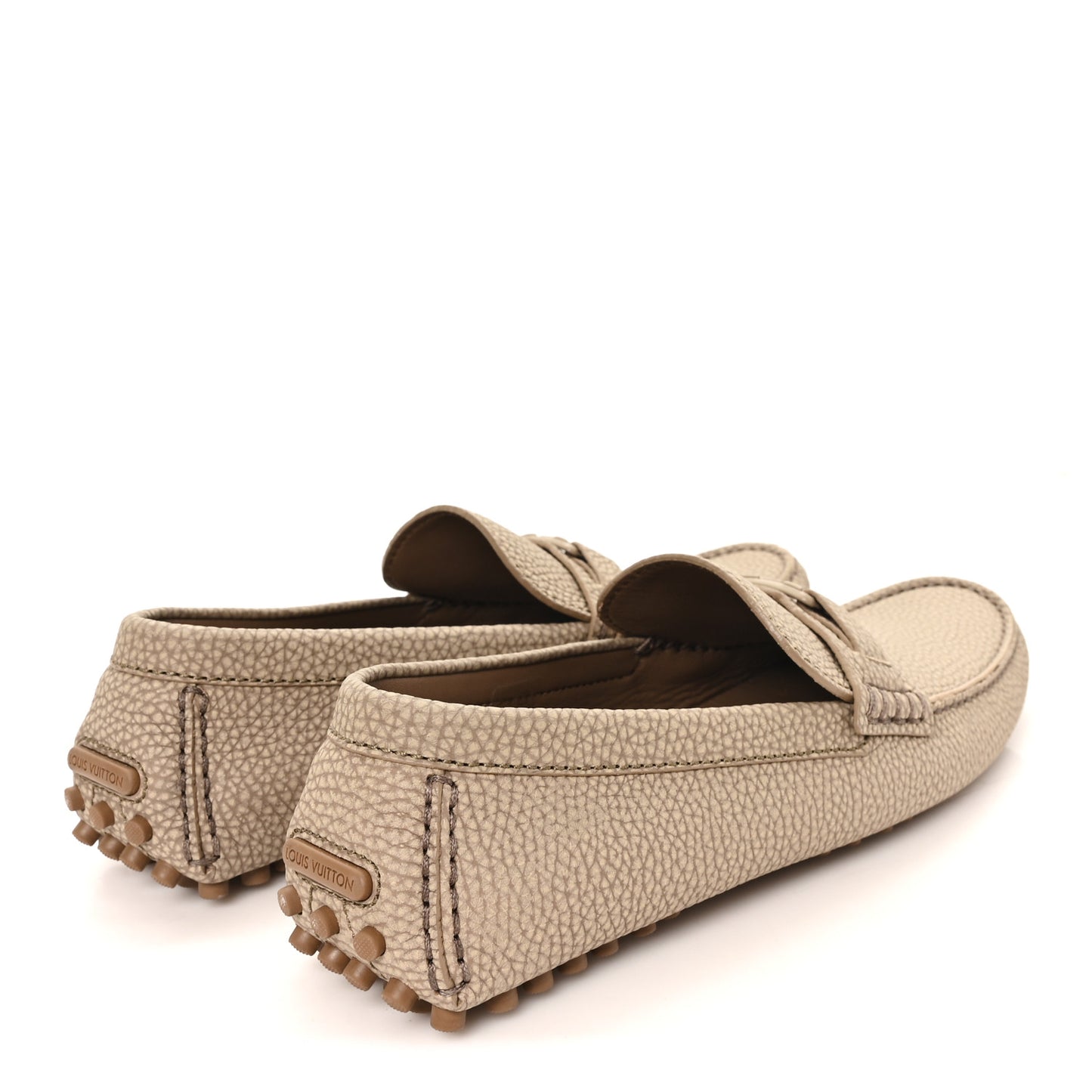 Taiga Mens Hockenheim Moccasin Loafers 9 Beige