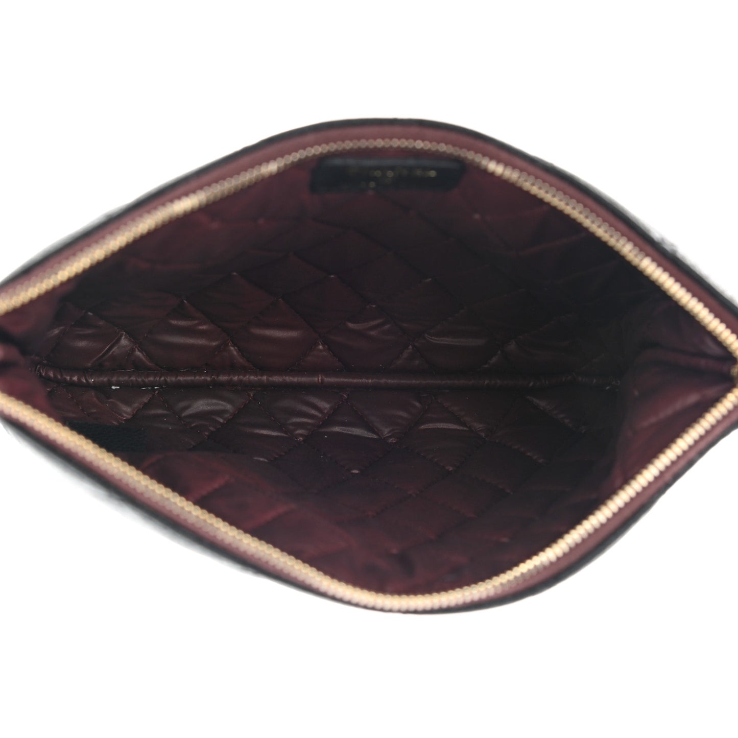 Caviar Quilted Medium Cosmetic Case Black