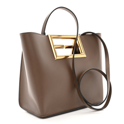 Fendi Vitello King Small Fendi Way Tote Maya 3 of 10