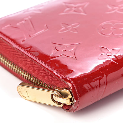 Louis Vuitton Vernis Zippy Wallet Pomme D'Amour 9 of 13