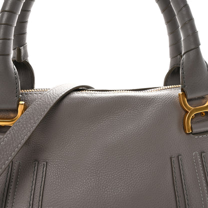 Chloe Calfskin Medium Marcie Satchel Cashmere Grey 7 of 9