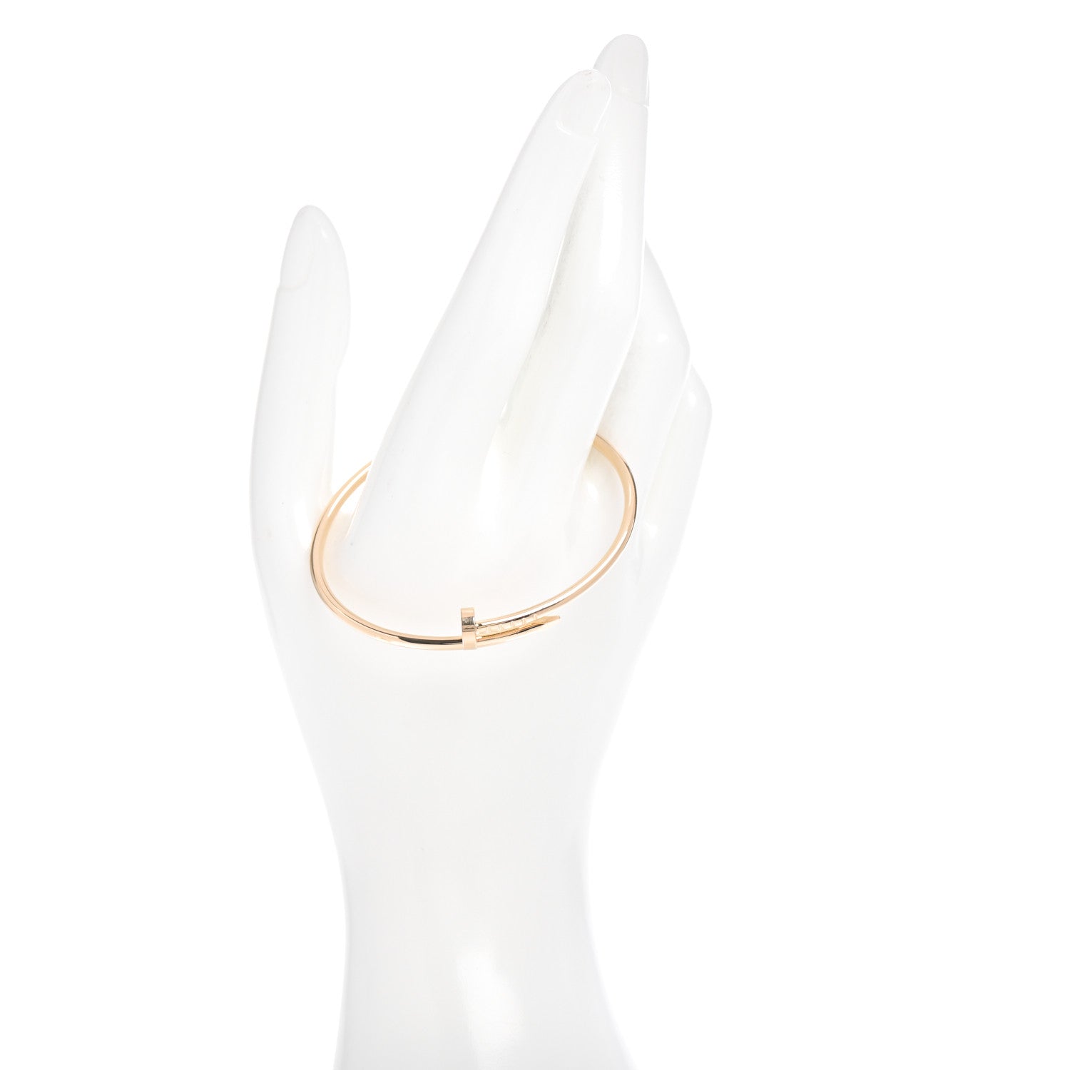 Cartier 18K Yellow Gold Small Juste Un Clou Bracelet 16 2 of 6