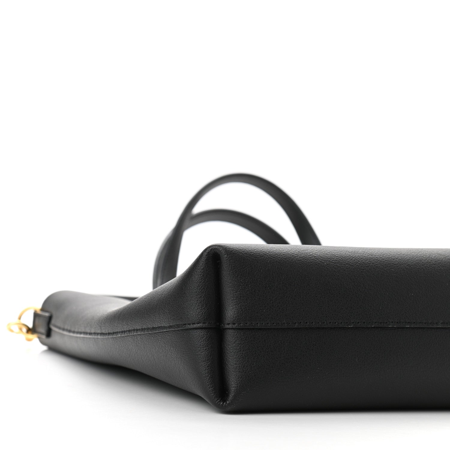 Saint Laurent Calfskin Toy Shopping Tote Black 9 of 10