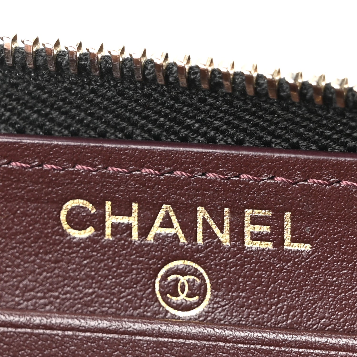 Chanel Caviar Quilted Medium Zip Around Wallet Black 6 of 12