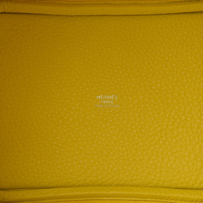 Hermes Taurillon Clemence Picotin Lock 18 PM Lime 6 of 11