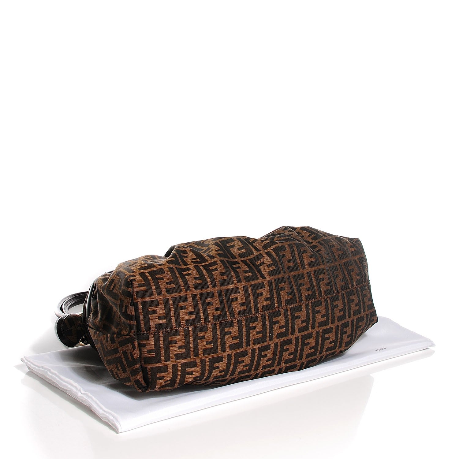 Fendi Zucca Large Chef Shopper Tote Tobacco 4 of 9