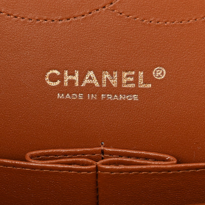 Chanel Caviar Quilted Jumbo Double Flap Light Brown 6 of 10