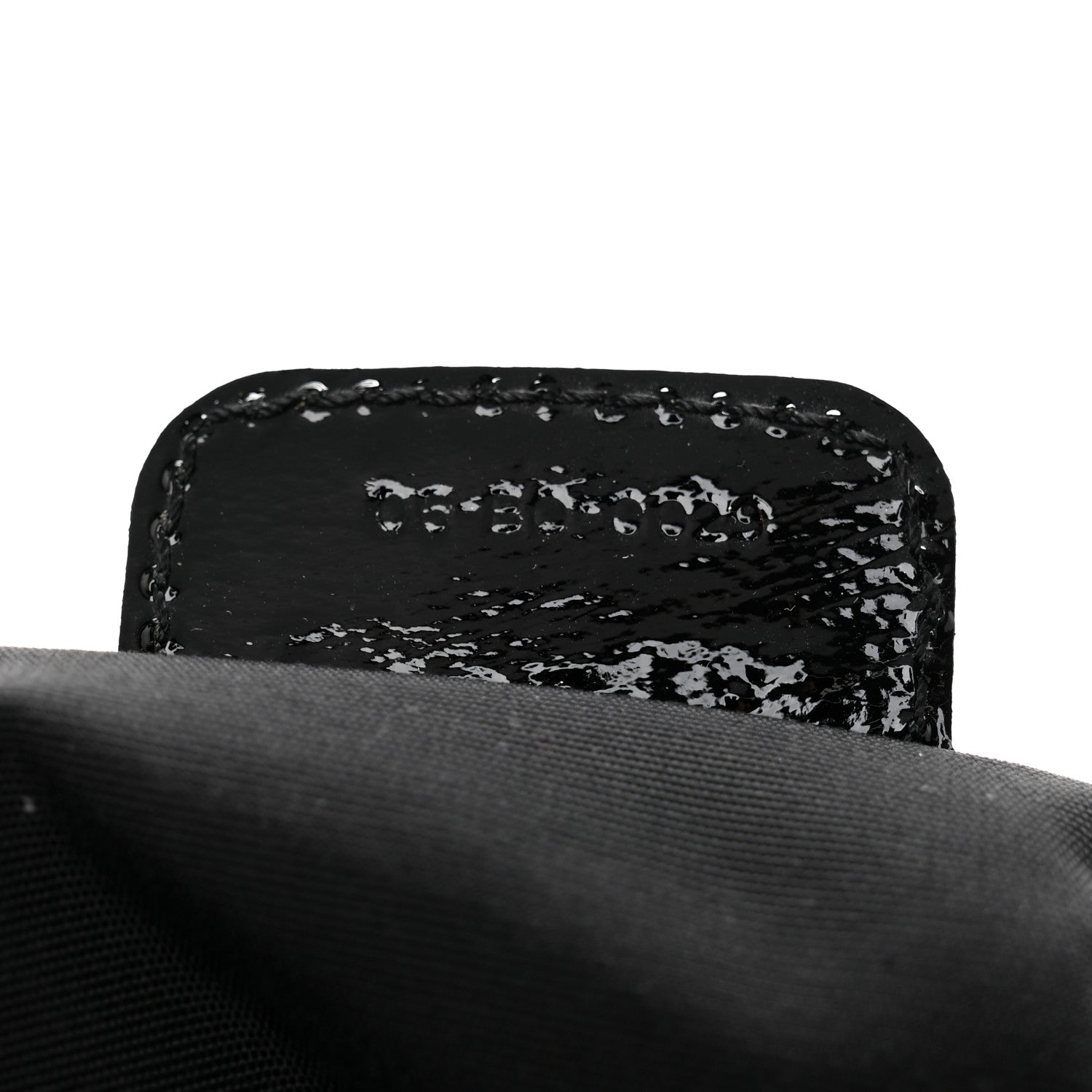 Christian Dior Patent Lambskin Cannage Rendezvous Flap Black 8 of 14