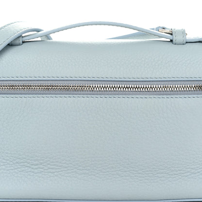 Loro Piana Grained Calfskin L19 Extra Pocket Pouch Minty Breeze 7 of 9
