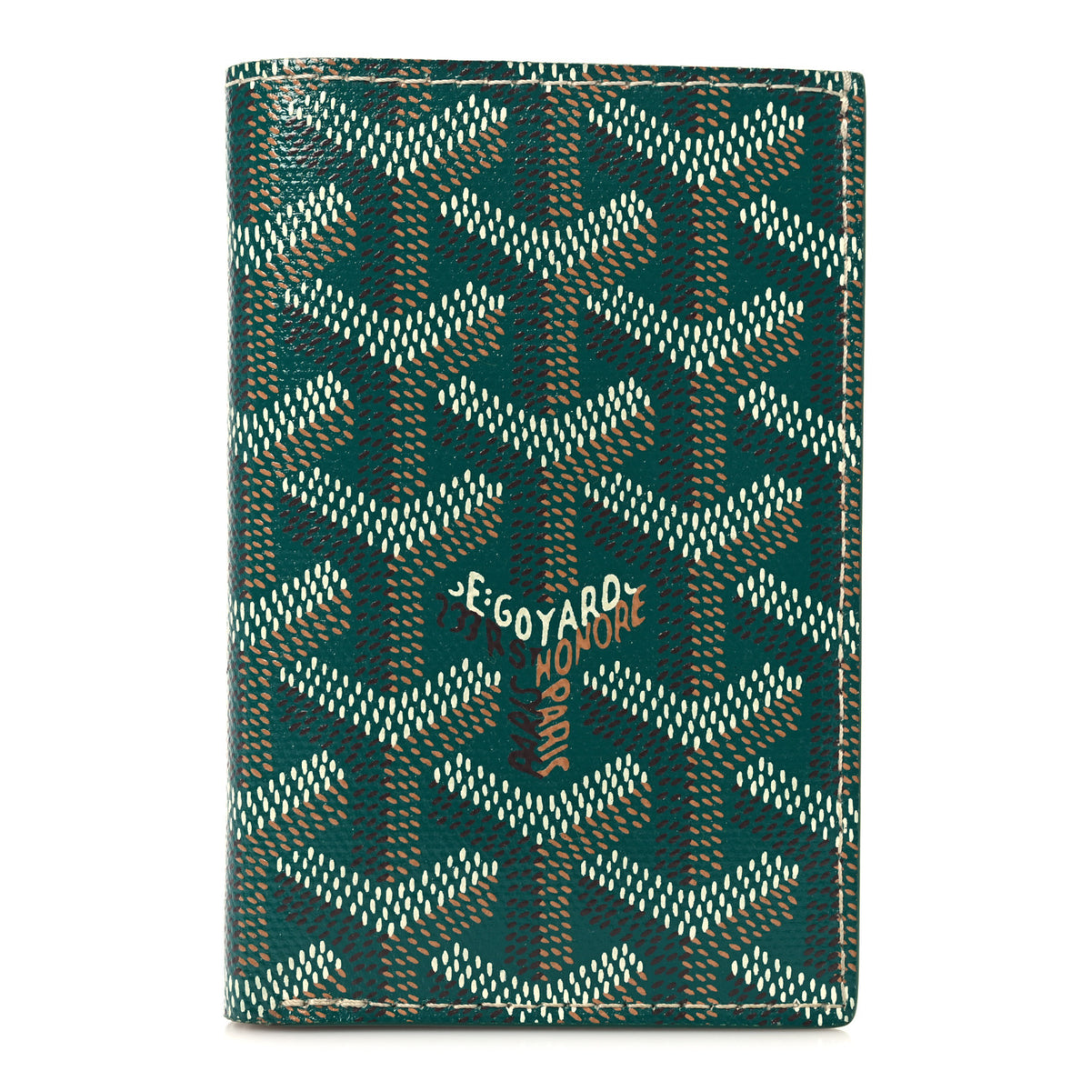 Goyardine Saint Pierre Card Holder Green