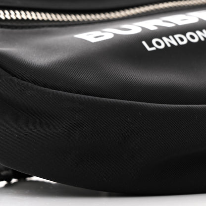 Burberry Econyl Logo Print Small Cannon Bum Bag Black 9 of 10