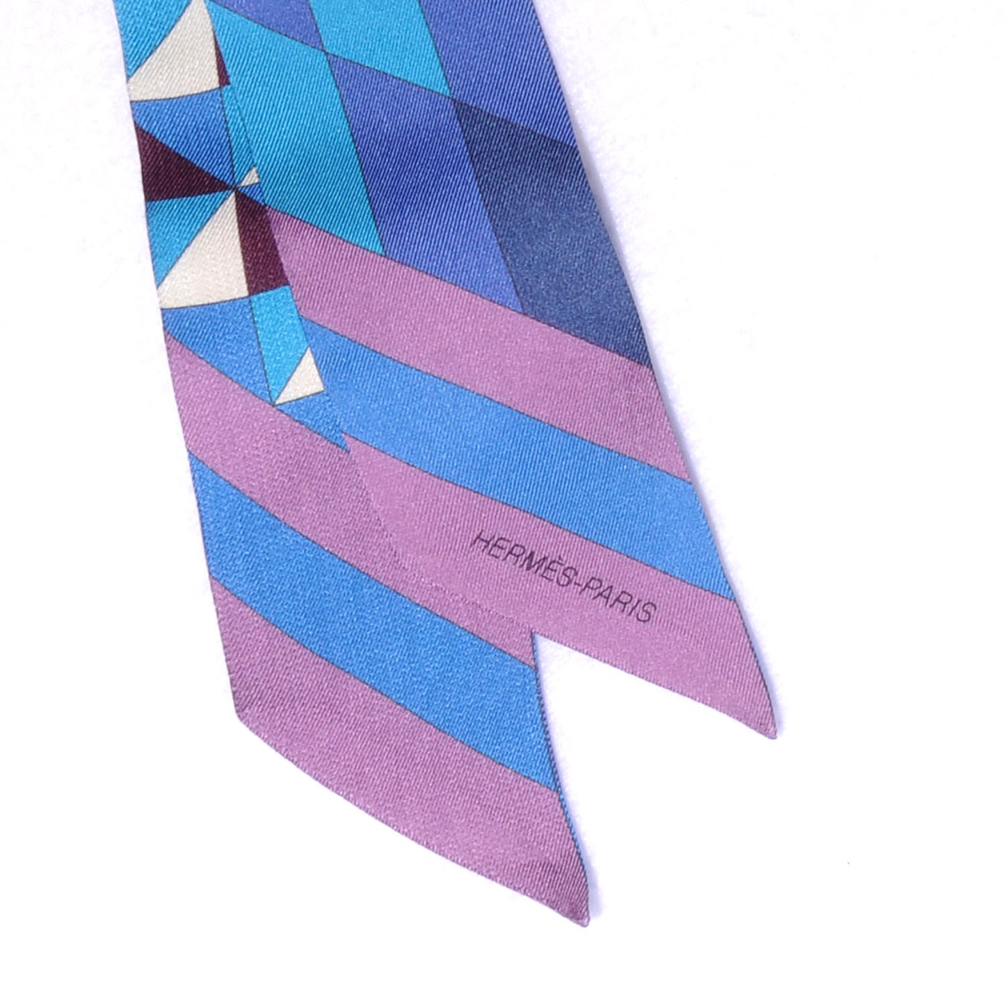 Silk Psyche Twilly Cobalt