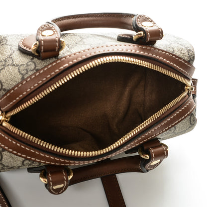 Gucci GG Supreme Monogram Mini Boston Beige Tuscany 5 of 6