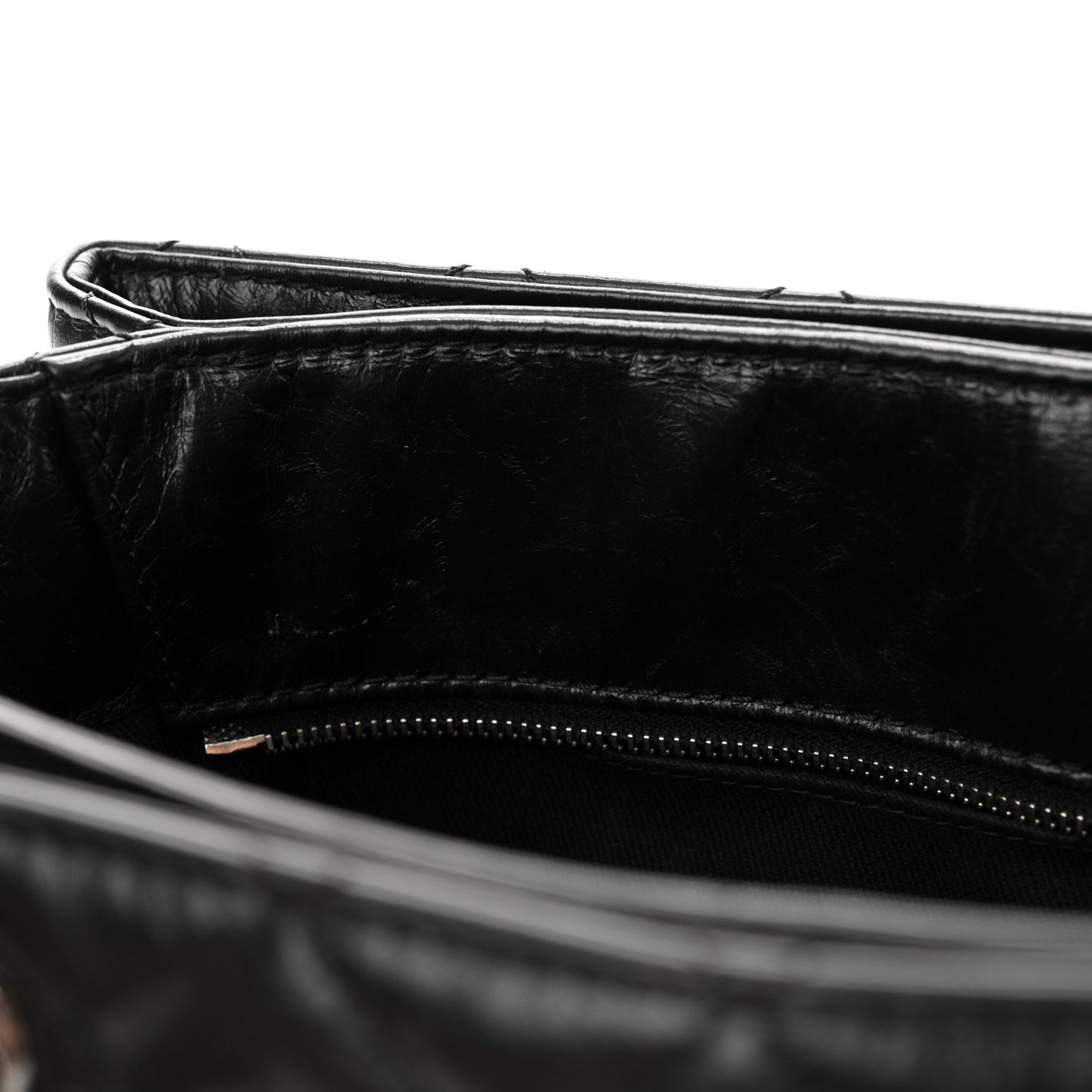 Calfskin Quilted Medium Coco Soft Tote Black
