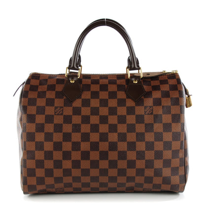 Louis Vuitton Damier Ebene Speedy 30 1 of 7