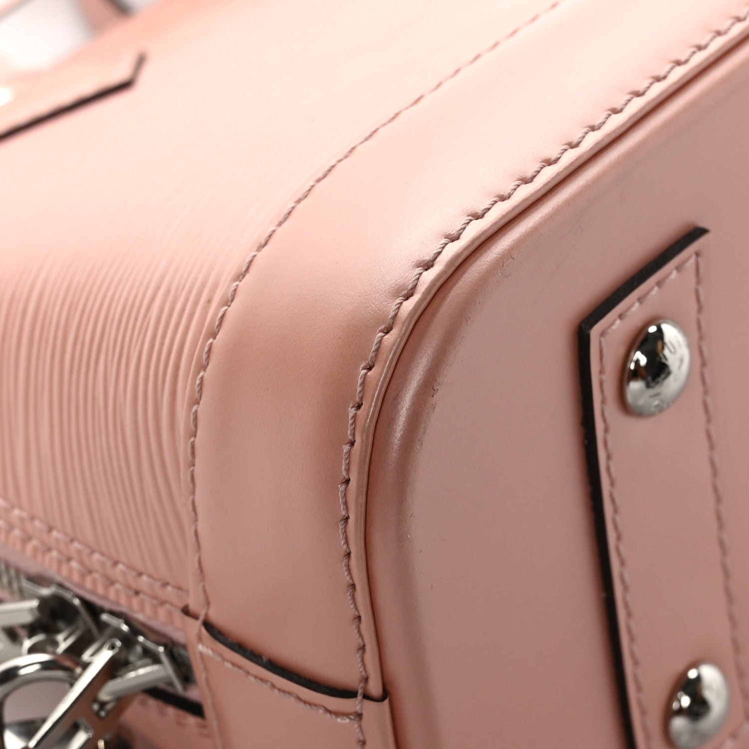 Louis Vuitton Epi Alma BB Rose Nacre 7 of 11