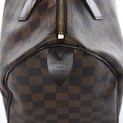 Louis Vuitton Damier Ebene Speedy 30 4 of 10