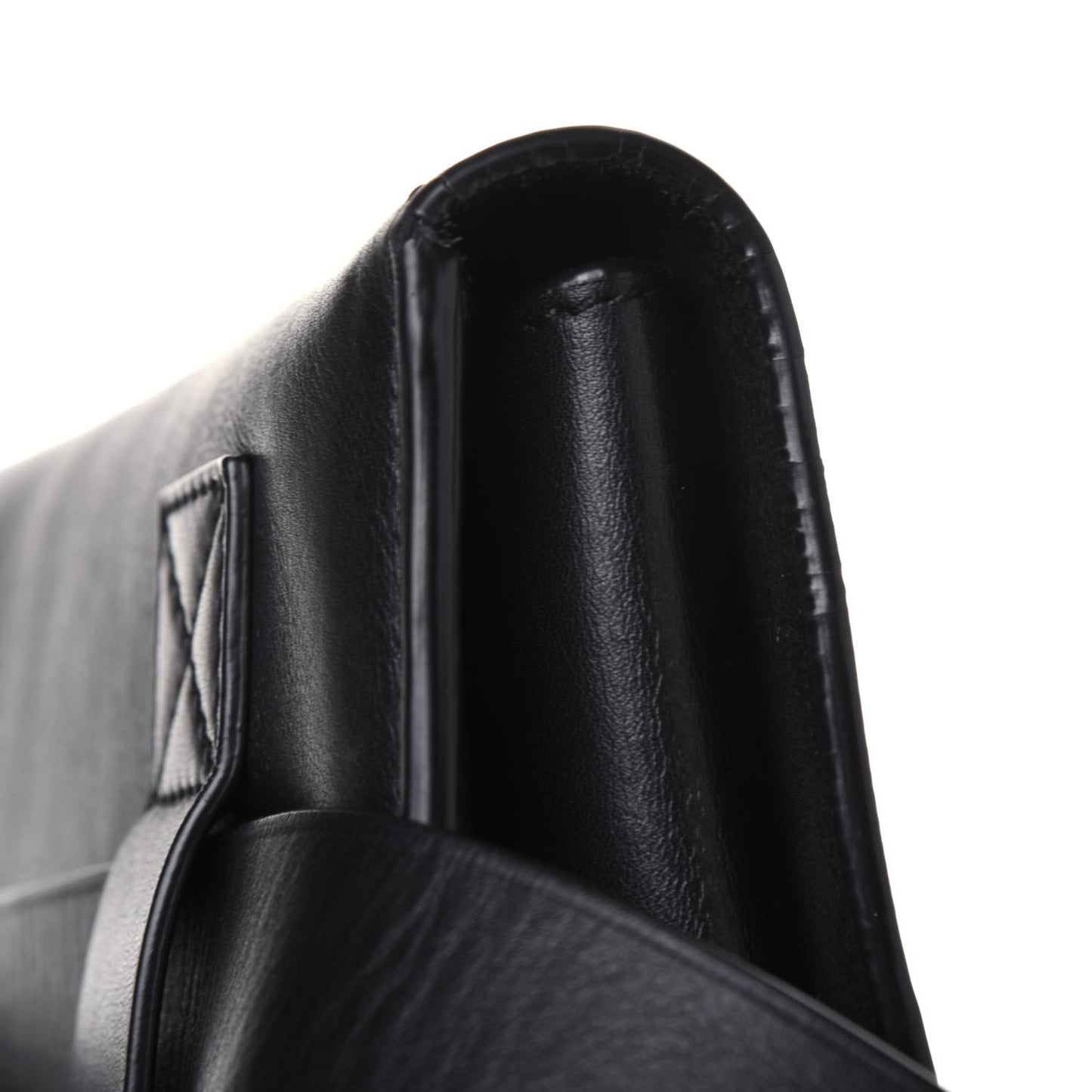 Natural Calfskin Bum Bag Black