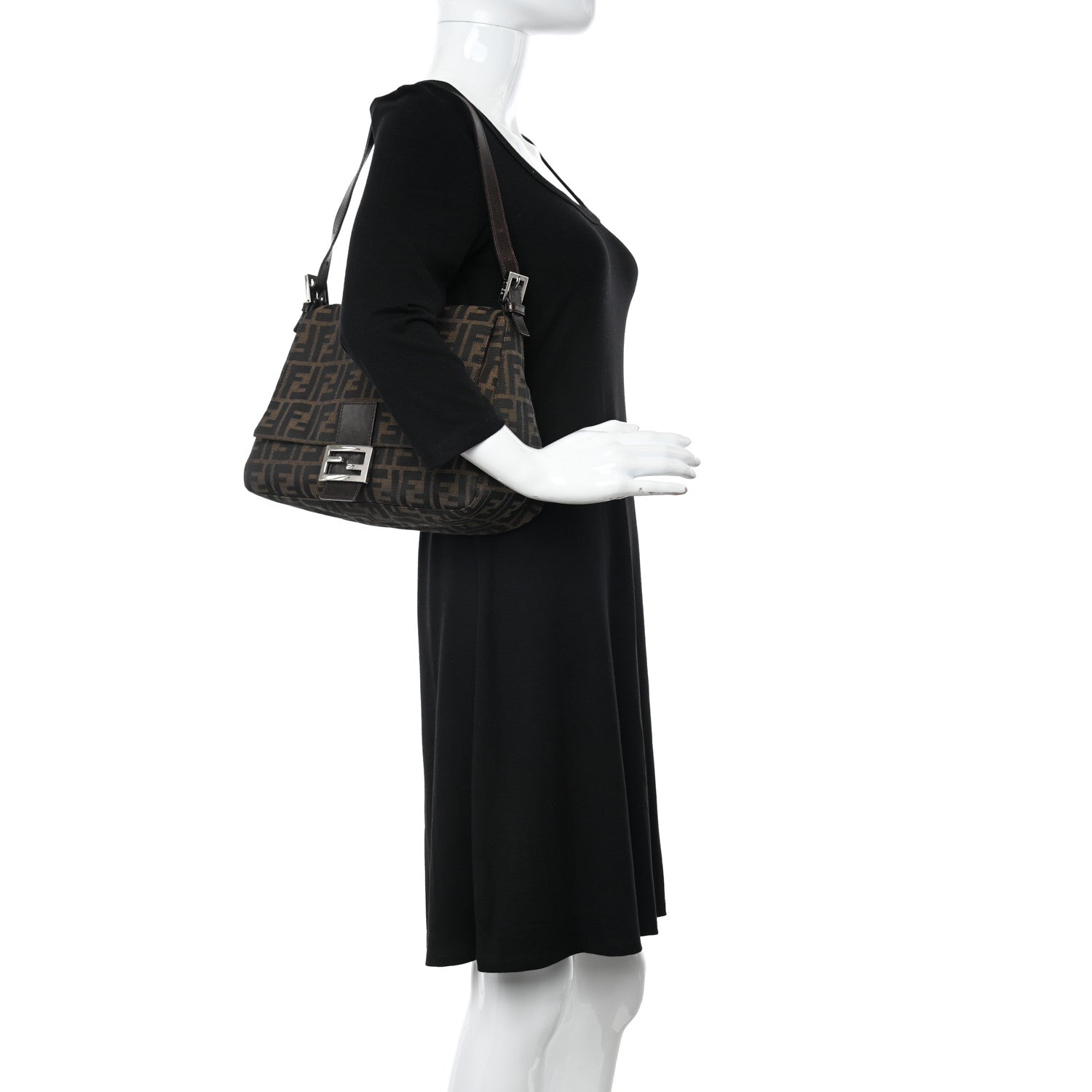 Fendi Zucca Mama Baguette Tobacco 2 of 9