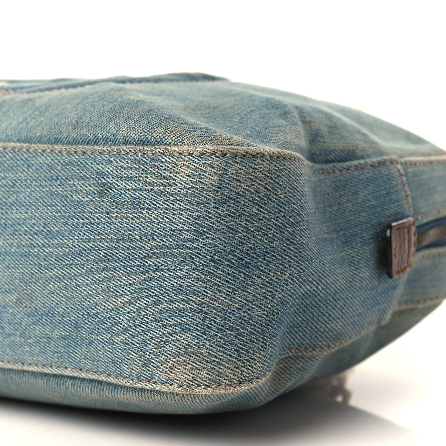 Gucci Denim Small Soho Bowler Blue 9 of 11