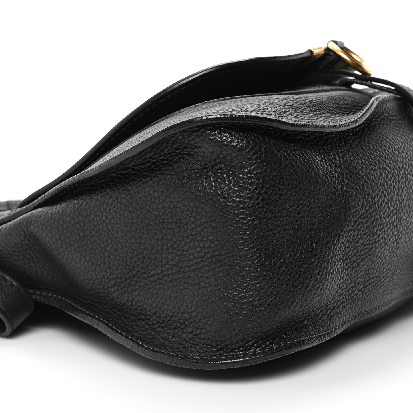 Calfskin Medium Marcie Satchel Black