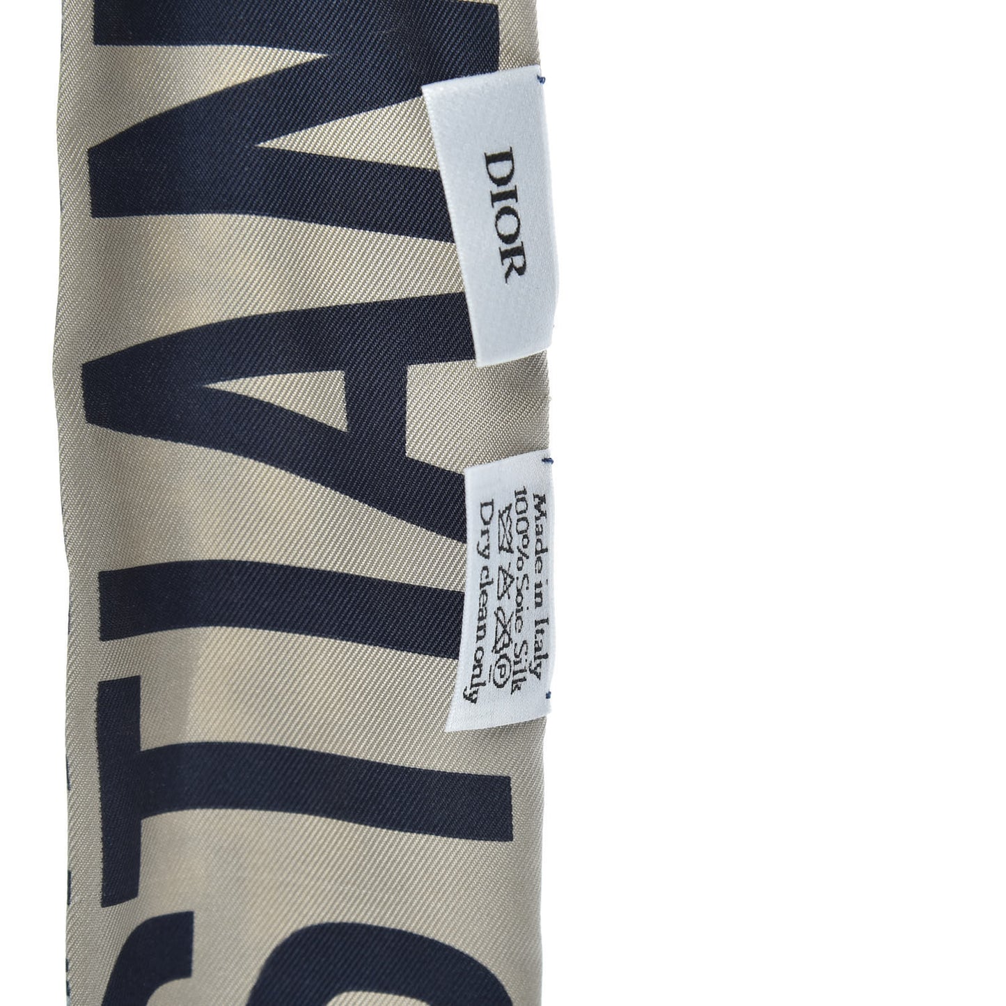 Silk Oblique Mitzah Scarf Blue