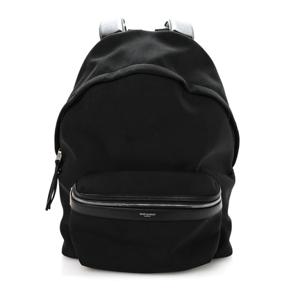 Saint Laurent Canvas Cit-E Backpack Black 1 of 11