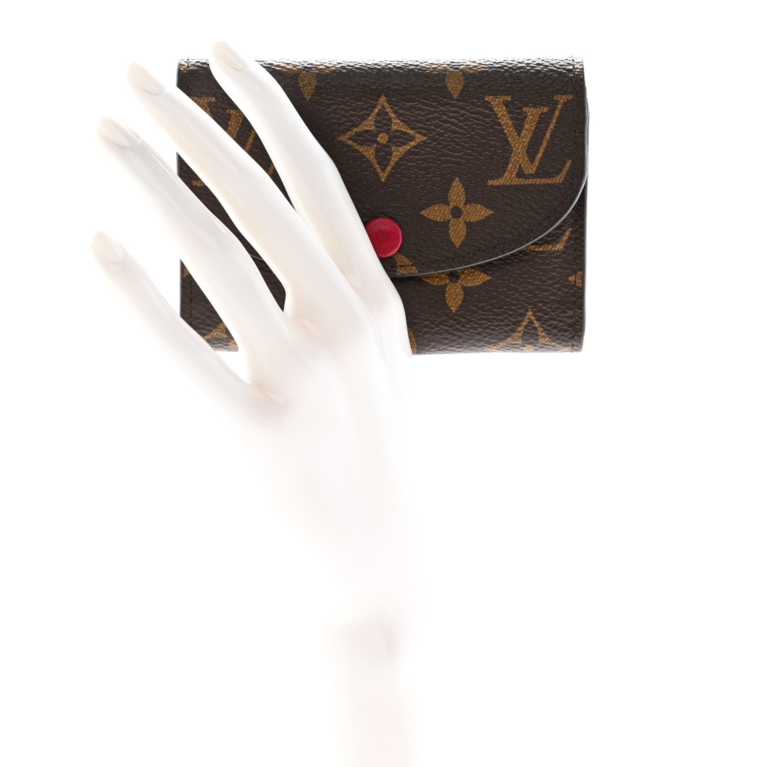 Louis Vuitton Monogram Rosalie Coin Purse Fuchsia 2 of 13