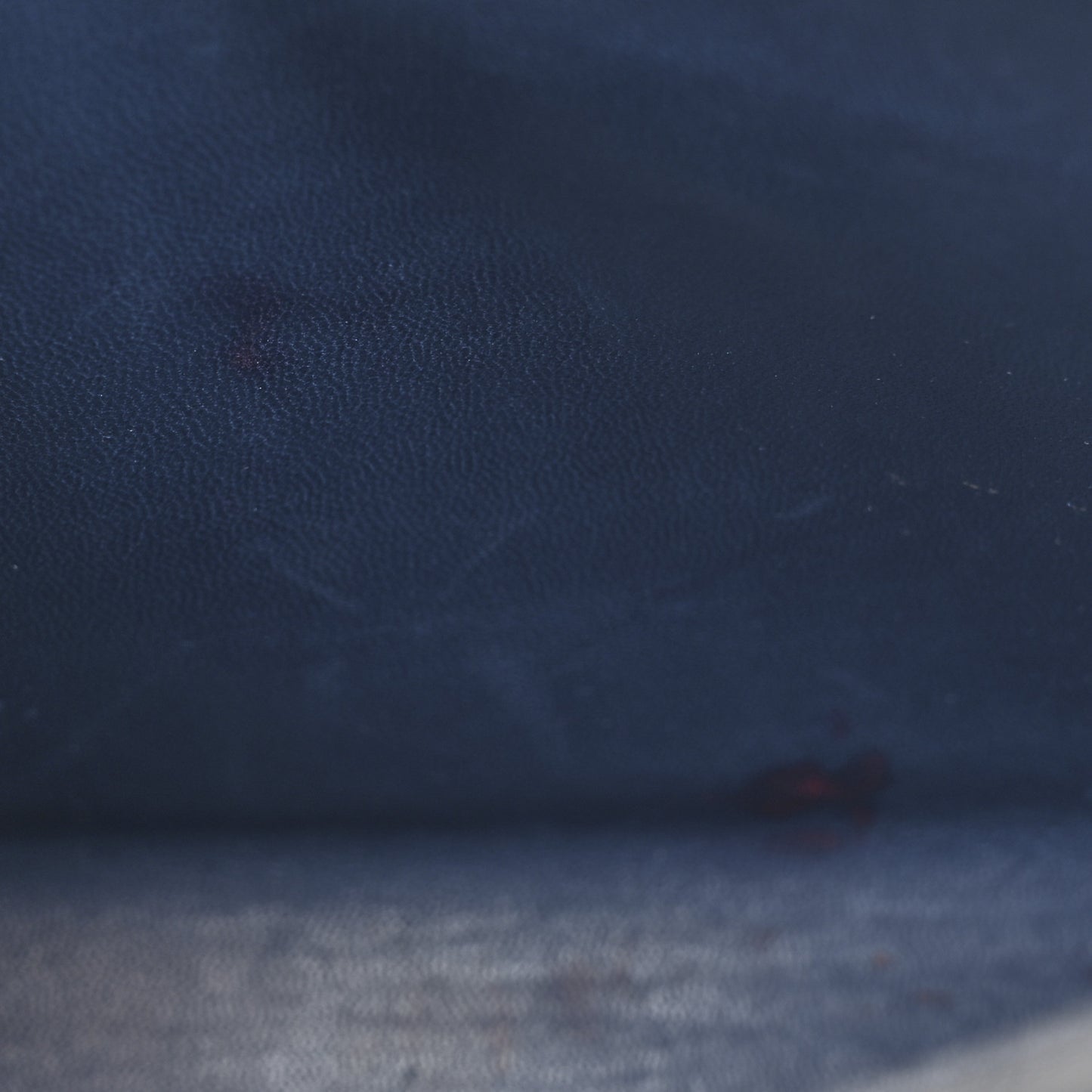 Shiny Niloticus Crocodile Kelly Elan Pochette Bleu Tempete