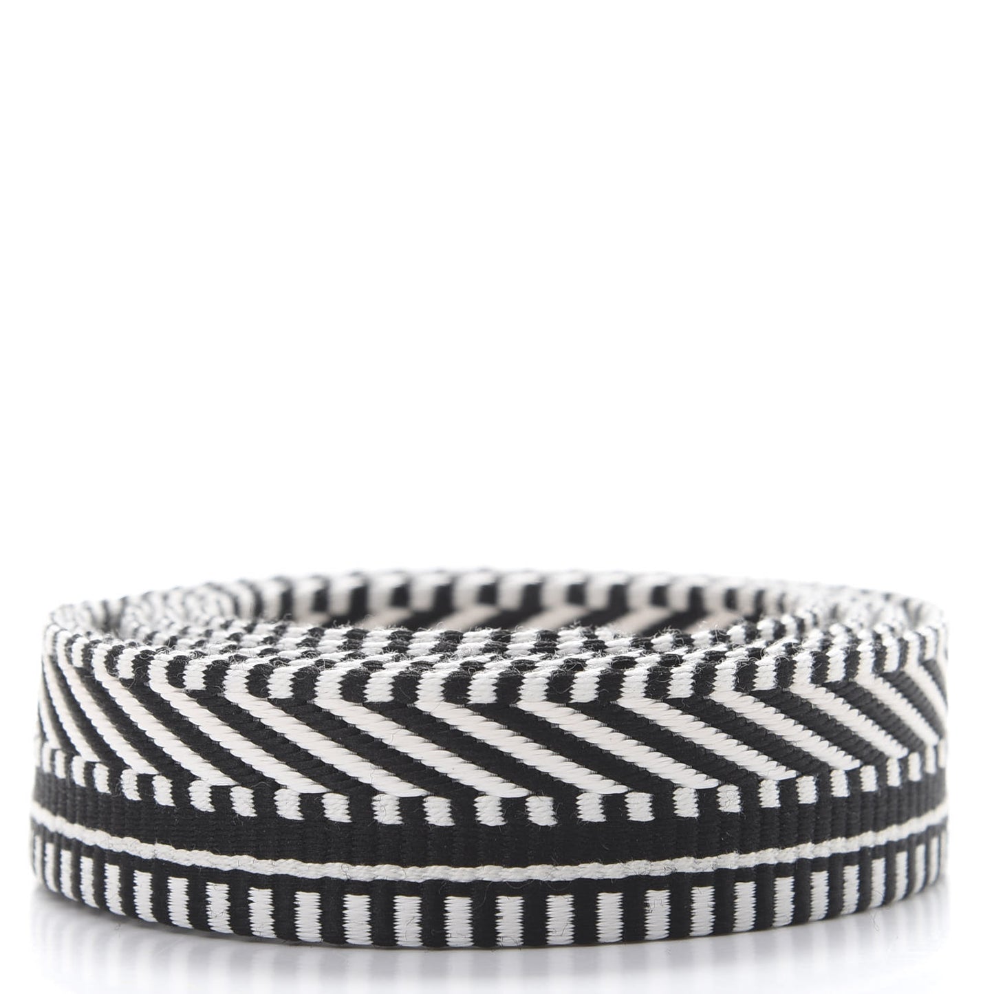 Toile Swift 25mm Sangle Cavale Shoulder Strap Black Ecru