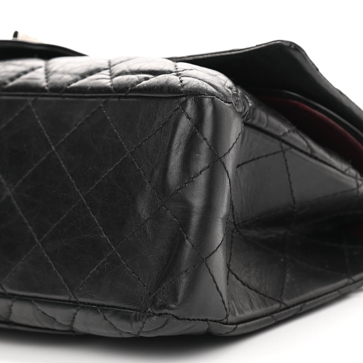 Chanel Aged Calfskin Quilted 2.55 Reissue 226 Flap Black 10 of 10