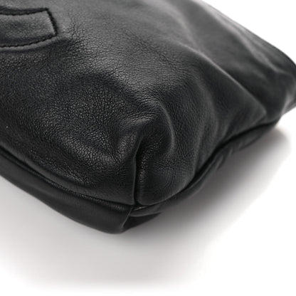 Chanel Lambskin Soft Chain Pochette Black 11 of 12