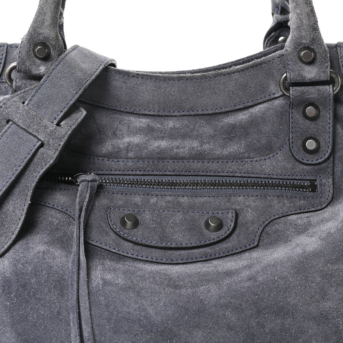 Baby Daim Suede Classic Hardware Velo Grey