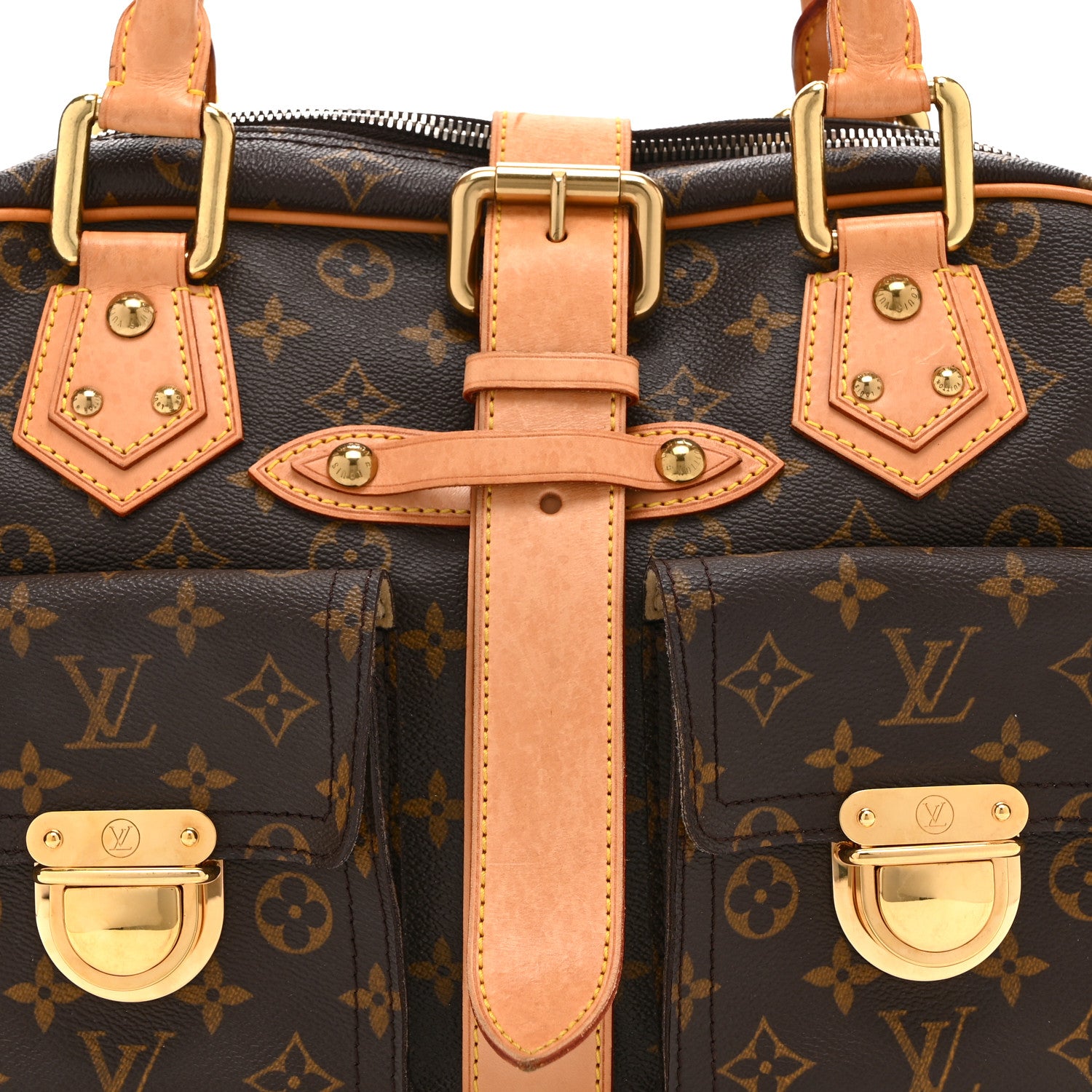 Louis Vuitton Monogram Manhattan GM 8 of 10