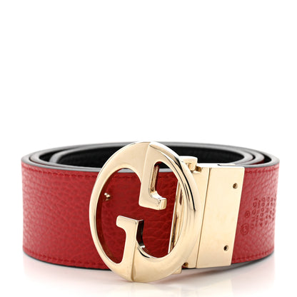 Gucci Calfskin 1973 Reversible Belt 75 30 Black Red 2 of 6